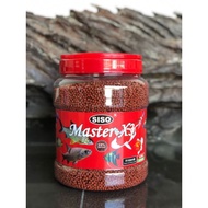 Siso Master-X3 [33% Protein] For Kelah, Red Parrot, Cichlids, Gold Fish & Others 800g