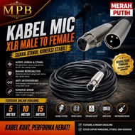 5M MIC CABLE 10M/ 15 M/ (CANON TO CANON) MONO MIC CABLE