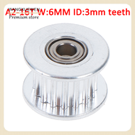 [COD] GT2 idler Timing Pulley BEARING 16T 20T 3/5mm BORE F 6mm Belt Reprap 3D Printer