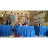 70cm x 55cm x 110cm high table cover, hassle-free