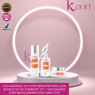 ️KAORI ️YOU Radiance Up 3 Step BRIGHTER SKIN LOOK Bundle Set 8x Symwhite 377 + Niacinamide Treats Ac