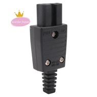 Black IEC320 C15 Female Outlet Socket Power Adapter Connector AC 250V 10A