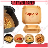 Square Air Fryer Paper Kertas air fryer Air Fryer Accessories Parchment Paper For Air Fryer