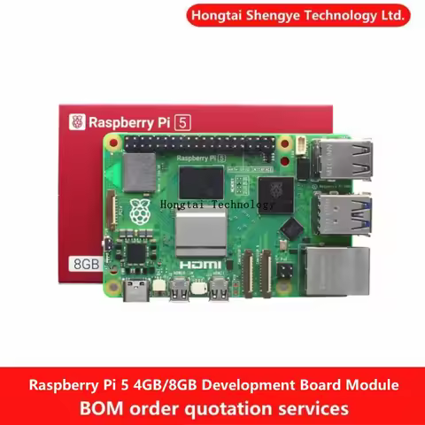 New Original Raspberry Pi 5 4GB 8GB Development Board Computer AI Artificial Intelligence Module Pyt