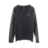【二手】Chrome Hearts CHROME HEARTS Y NOT 十字拼接撞色棉皮衛衣 男款二手 B