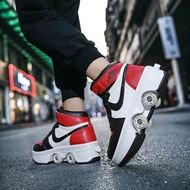 New Transformative Shoes Heelys Four-Wheel Walking Male and Female Adult Walking Student Double Row 