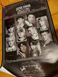 SUPER JUNIOR 'MAMACITA' 官方海報（海報桶）