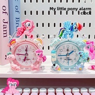 Jam Loceng Kartun Comel Budak Little Pony - Jam Penggera Hiasan Meja Budak Perempuan