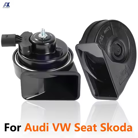 410/510Hz High Low Pitch Snail Horn Loud For Audi A3 A4 A6 A8 Q3 Q5 Q7 TT B6 B7 Skoda Octavia MK4 VW