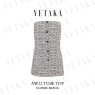VETAKA AW22 Tube top (เสื้อเกาะอก กระดุมหน้า)