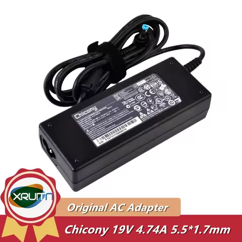 Original Chicony A10-090P3A 19V 4.74A 90W A090A029L PA-1900-34 AC Power Adapter For ACER ASPIRE V5-4