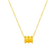 SK Jewellery Flourish 999 Pure Gold Pendant