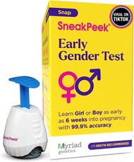 SneakPeek Early Gender Test DNA Test Gender Prediction Know Baby Gender At 6 Weeks (Snap)