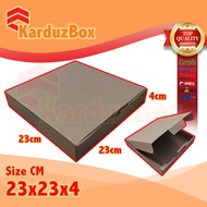 23x23x4 Pizza Packing Box Cardboard, hamper box, gift box, diecut cardboard POLOS
