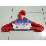 GANTUNGAN Ultra Clothes Hanger Plastic Clothes Hanger Thick Clothes Hanger Strong Clothes Hanger Clo