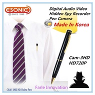 Esonic CAM-3HD HD 720P Digital Video Audio Hidden Spy Recorder Pen Cam