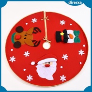 [Direrxa] Tree Skirt Christmas Decoration for Holiday Indoor Bedroom