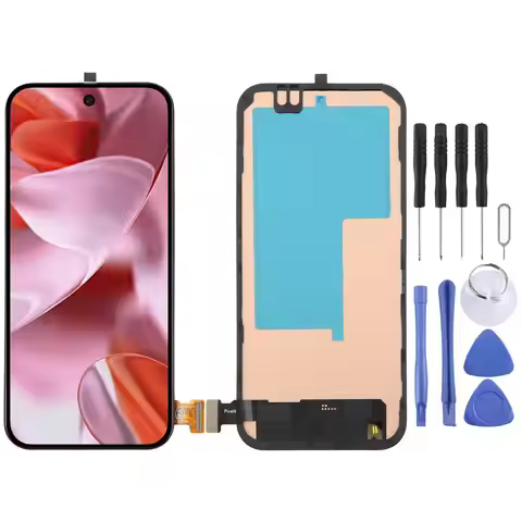 TFT LCD Screen Digitizer Full Assembly with Frame For Google Pixel 9 G2YBB GUR25 G1B60 Not Supportin