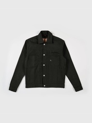 Simple&amp;Raw - เสื้อแจ๊คเก็ต Jk904 JackCanvas (Black)