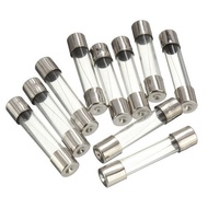 5PCS Glass Fuse Fius Kaca 0.1A 0.16A 0.2A 0.25A 0.315A 0.5A  0.75A  1A 1.25A 1.5A  2A 2.5A 3A 3.15A 