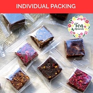 [single pack] Brown Sugar Cube Flower Tea Rose Osmanthus Red Dates Goji Berries Jujube