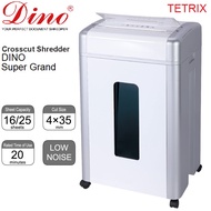 Dino Super Grand Office Use Heavy Duty Paper Shredder (Cross Cut) SuperGrand