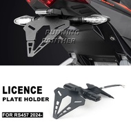 FOR RS457 (2024 - 2025) Rear License Plate Holder Tailstock Bracket Short Tail Stock Tidy Kit Motorc