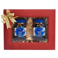 Gift Set Manuka Honey UMF 5+ x 2 Bts. Size 500g. น้ำผึ้งมานูก้า ยูเอ็มเอฟ 5+  x 2 ขวด ขนาด 500 กรัม