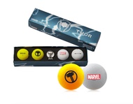 VOLVIK VIVID MARVEL THOR GOLF BALL GIFT SET (4PCS)