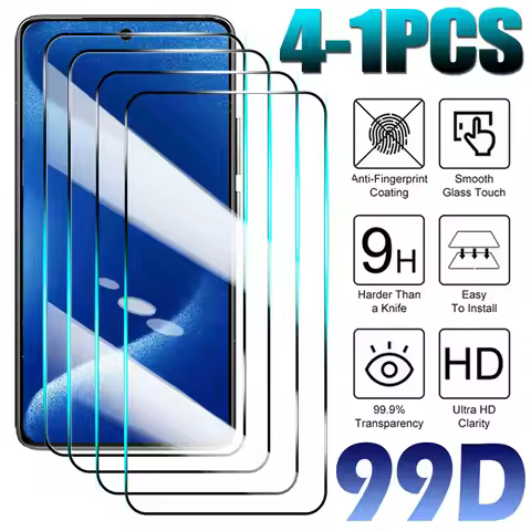 4-1 PCS Tempered Glass For Samsung Galaxy A01 A11 A31 A41 A51 A91 Screen Protector Film Samsung A22 