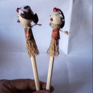 2 pcs fragrant root doll pencils