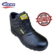 GOCO QS68 SAFETY SHOES / But Kasut Kerja Keselamatan kulit Asli !