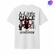 kaos band Little Piece of Heaven Avenged Sevenfold Men's Distro T-Shirt Combed CottonWanita