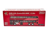 全新 絕版 未開封 Tiny 微影 合金 車仔 Scale 1:110 1/110 比例 九巴 KMB ADL Enviro 500 E500 MMC Facelift 12.8米 玻璃梯 電鍍 紅色