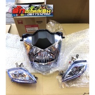 ไฟหน้า-ไฟเลี้ยวสีฟ้าเวฟ125iหน้าแหลมเวฟ125R/เวฟ125Sหน้าแหลมแท้ศูนย์สีฟ้าB31