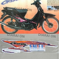 Suzuki crystal tune Oren Striping sticker