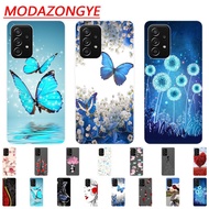 For Samsung Galaxy A52 4G Soft Silicone Case For Samsung A52 5G A52 4G Painted Casing TPU Back Cover