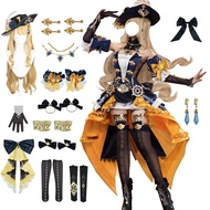 Navia Cosplay Costume Navia Cosplay Dress Uniform Outfit Halloween Suit With Hat