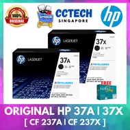 ORIGINAL HP 37A / HP 37X Black Toner Cartridge CF237A/CF237X - SG Ready Stocks