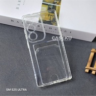 Samsung S25 Samsung S25 Plus Samsung S25 Ultra Card Case Clear Clear Card Slot/ Case Samsung S25 Sam