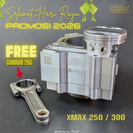 HARI RAYA PROMOSI (YAMAHA XMAX) S90 RACING CNC BLOK XPRO SERIES YAMAHA MOTOR BLOK FULL SET CONROD (7