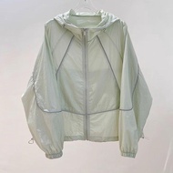 Summer Thin Jacket Breathable Jacket Ultraviolet-Proof Jacket Women Ice Silk Jacket Women Loose All-