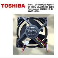 Toshiba Refrigerator DC Fan 09232JS-14N-BU 14VDC 0.16A