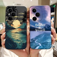 For Honor 400 Pro DNP-NX9 / Honor 400 DNY-NX9 New Fashion Dusk Beach Painting Casing Honor400 400Pro