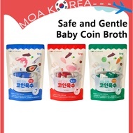 [Firgi] Firgi Baby Mild Coin Broth, 20P, Vegetable,Seafood,Chicken Flavor,Baby Food Broth