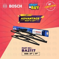 Bosch Clear Advantage Wiper Original Set Front Windshield Cleaner Wiper Myvi Lagi Best 2011 - 2017 V