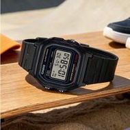นาฬิกาข้อมือ Casio W-59-1V ทรงสี่เหลี่ยมสไตล์เรโทร ดิจิทัล กันน้ำ 50 เมตร มีนาฬิกาปลุก จับเวลา สำหรั