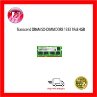 Transcend DRAM Module SO-DIMM DDR3 1333 1R x 8 4GB (TS512MSK64V3H)