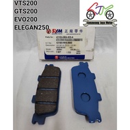 SYM Genuine Parts Rear Brake Pad VTS200 GTS200 EVO250 MODENAS Elegan 250