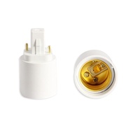 Lamp Adapter G23 G24 2Pin 4Pin To E27 Socket Base Bulb Adapter lamp holder Converter for LED Halogen